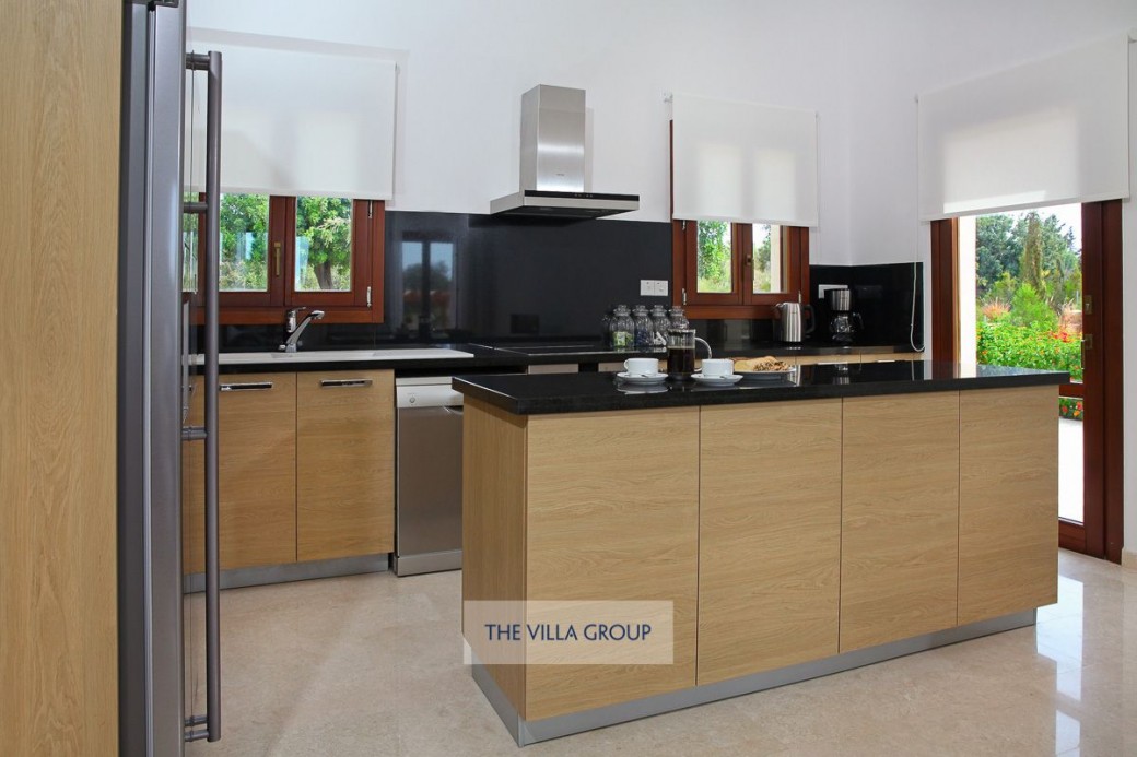 Kitchen equipped with modern appliances