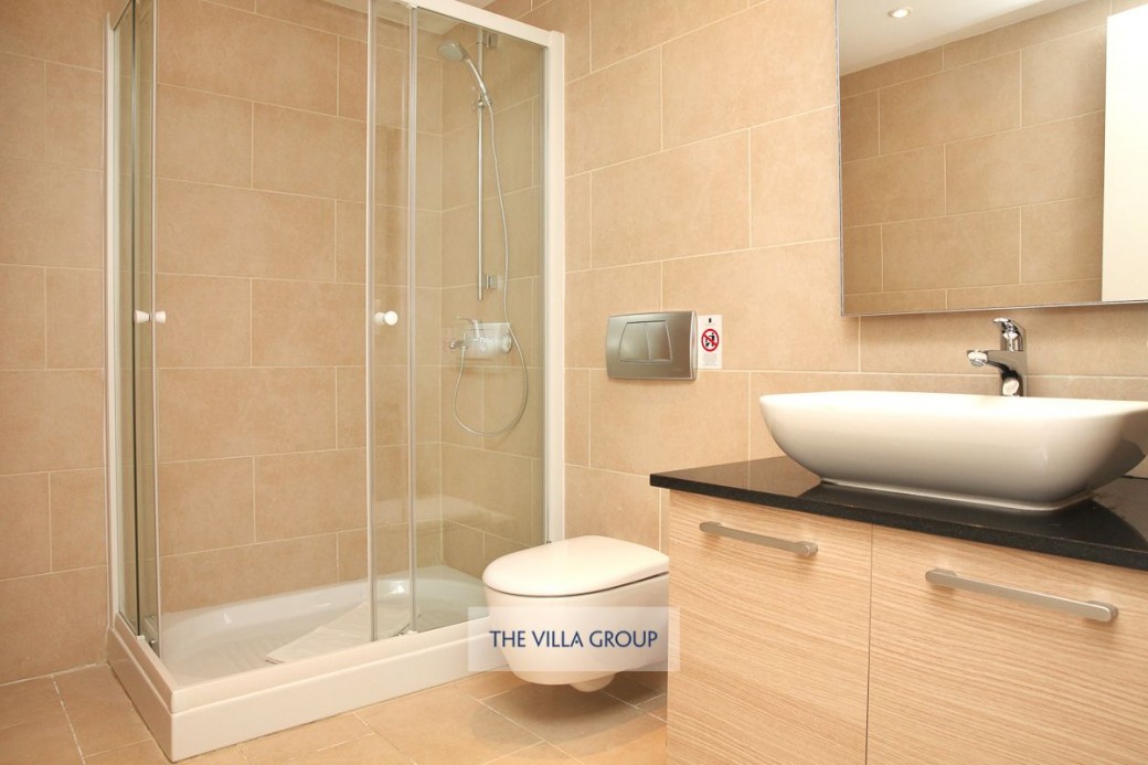 Lower ground floor shower room