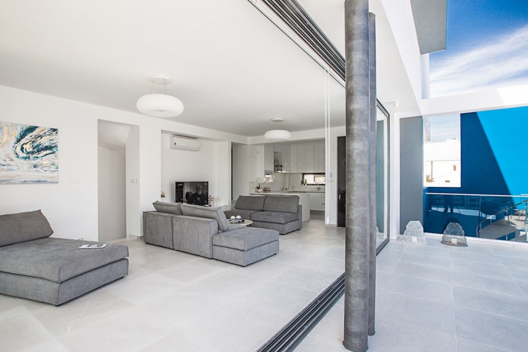 Bi-fold patio doors opening up to lead you to the outside