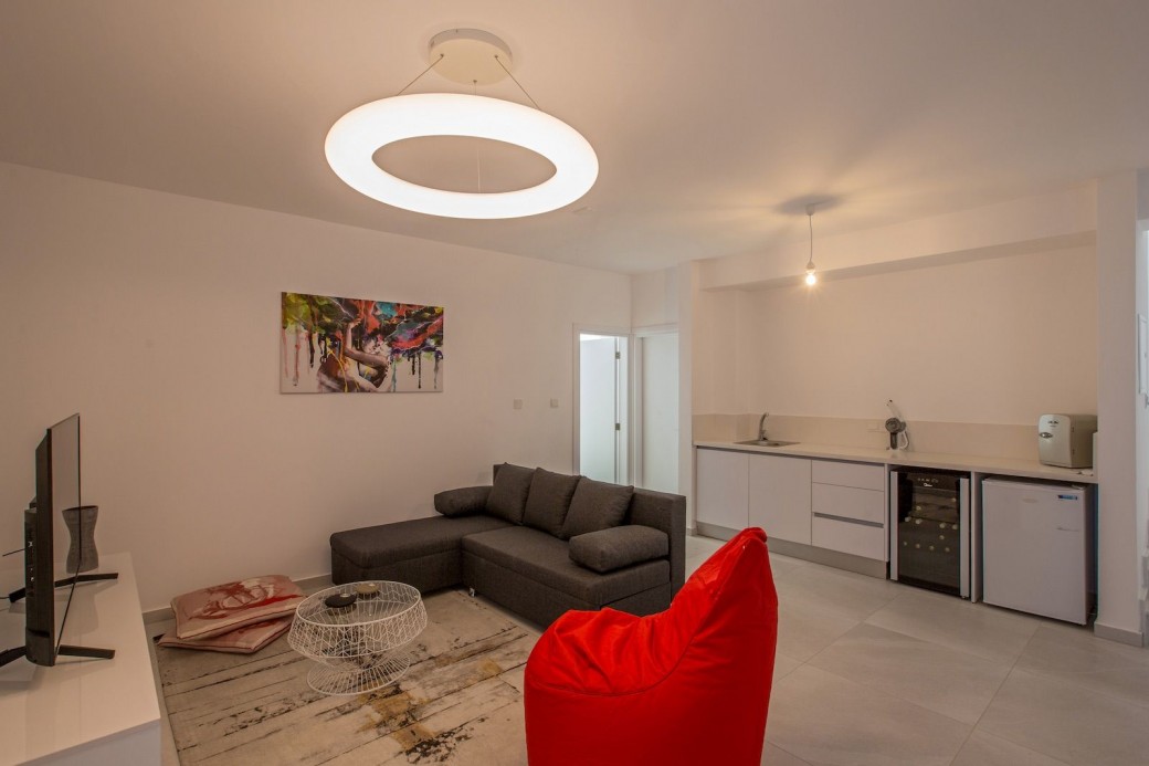 Second kitchen and living area