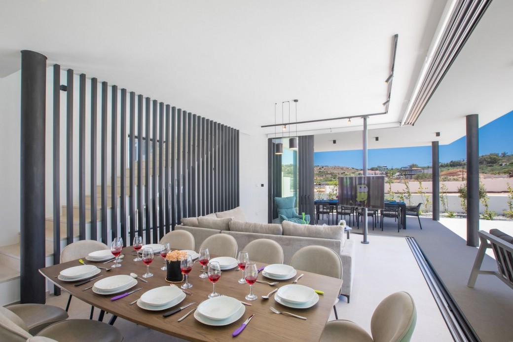 Formal dining area
