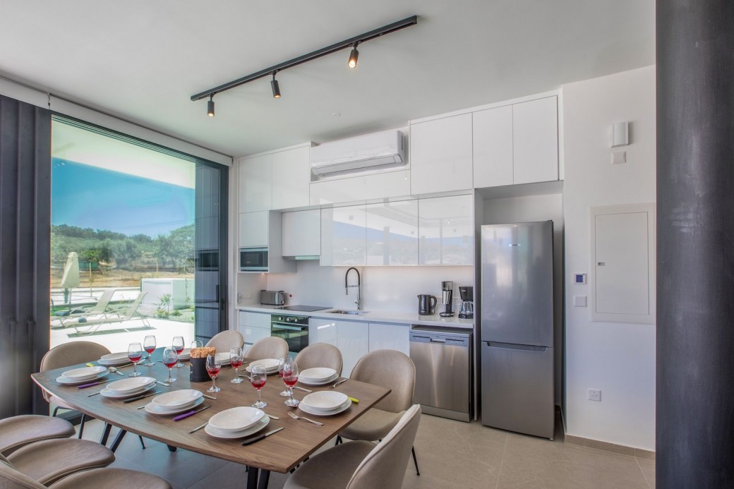Kitchen with modern appliances