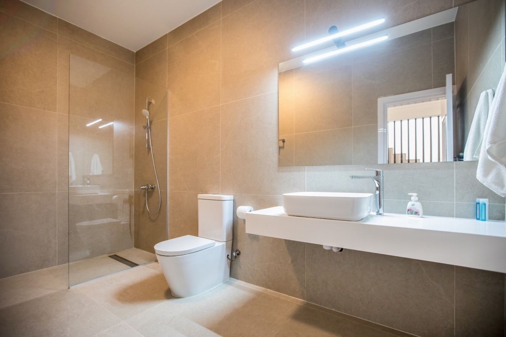 Modern bathrooms