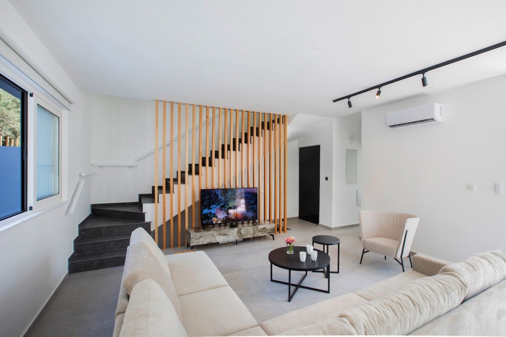 There is full air-conditioning throughout the villa