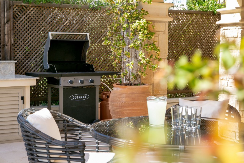 Barbecue area beckons culinary adventures