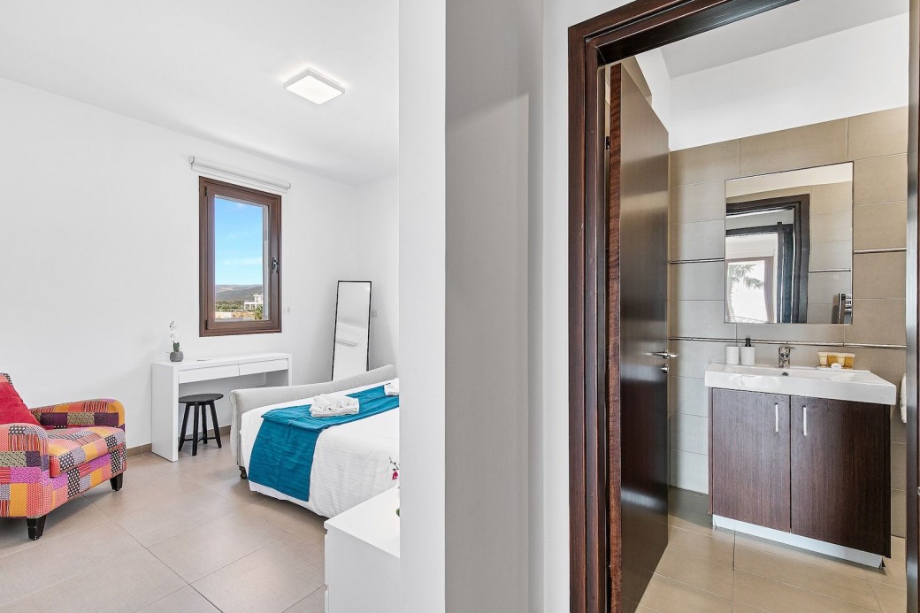 Air conditioning is available at the villa throughout