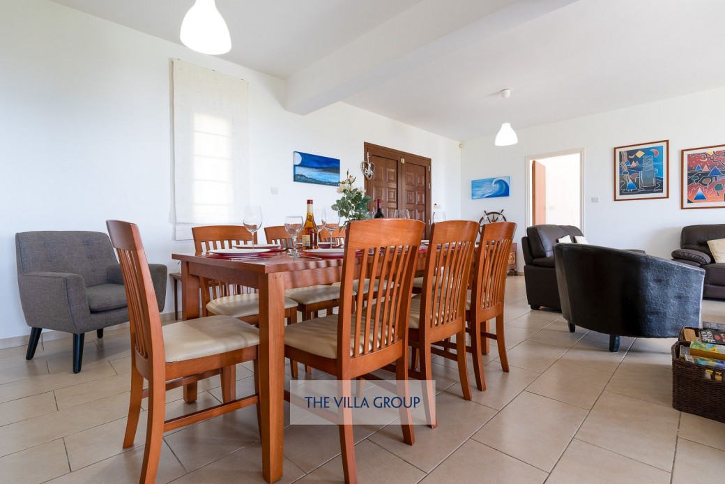 Dining table seating 8
