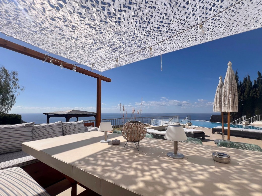 Plenty of seating areas at the villa 